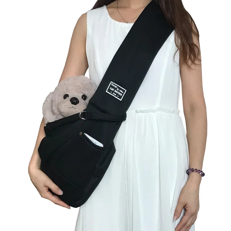 Bolsa bandolera para mascota RumboPata