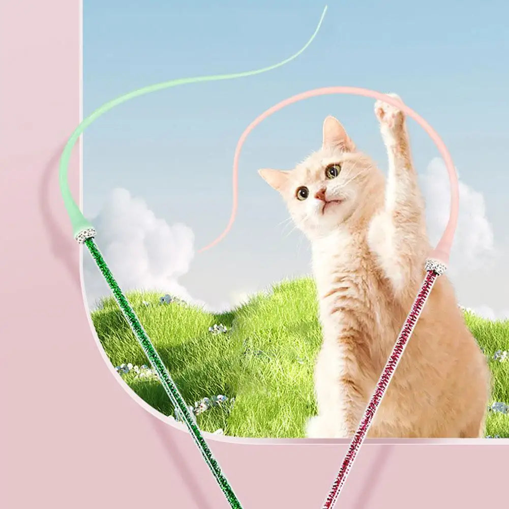Juguete interactivo de cola para gato RumboPata