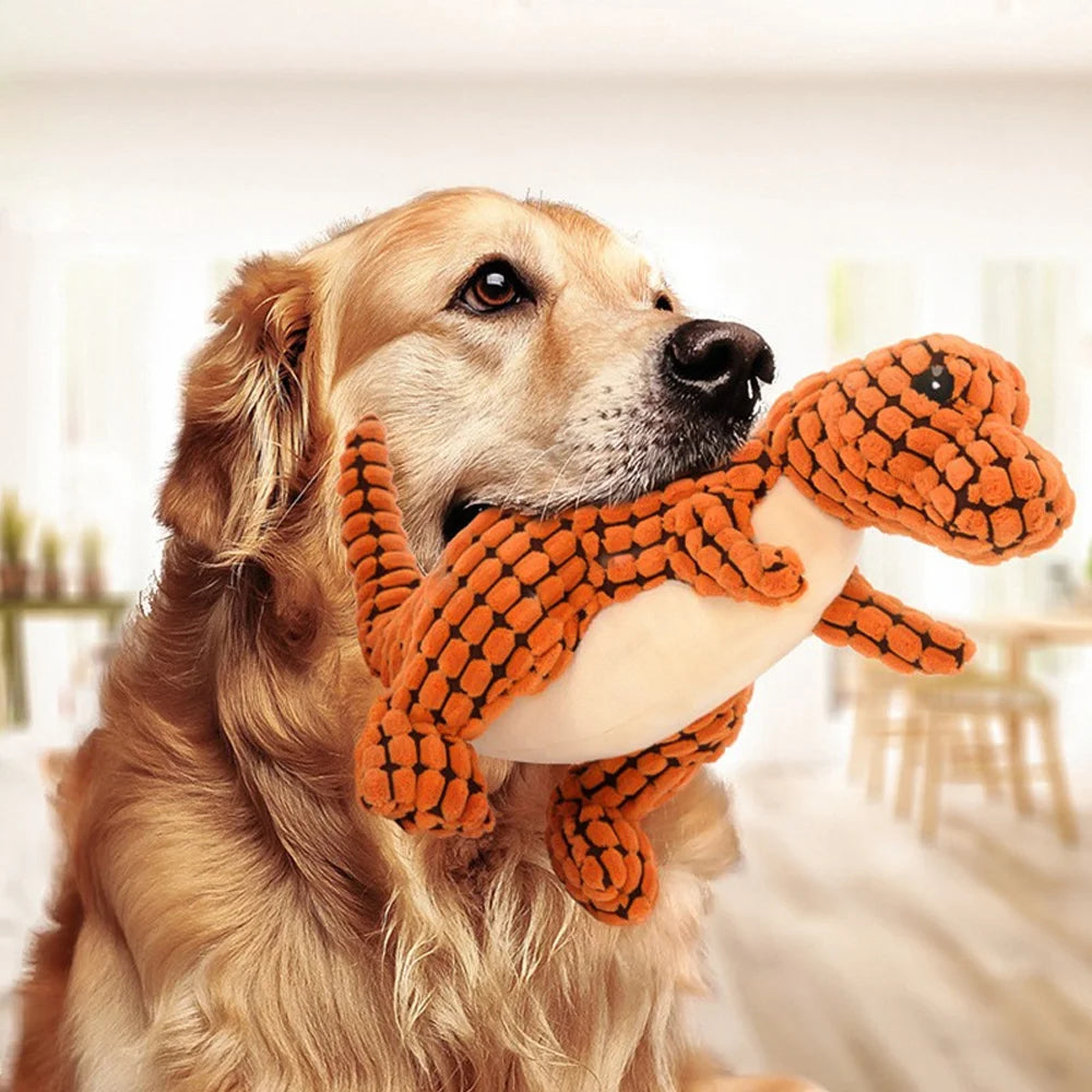 Dinosaurio de peluche para perros y gatos RumboPata