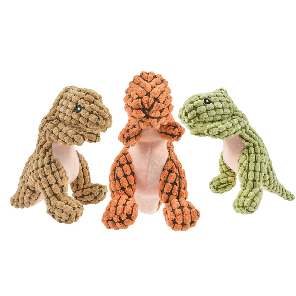 Dinosaurio de peluche para perros y gatos RumboPata