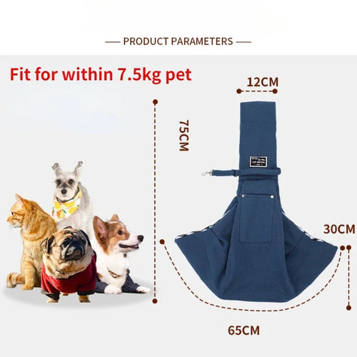 Bolsa bandolera para mascota RumboPata