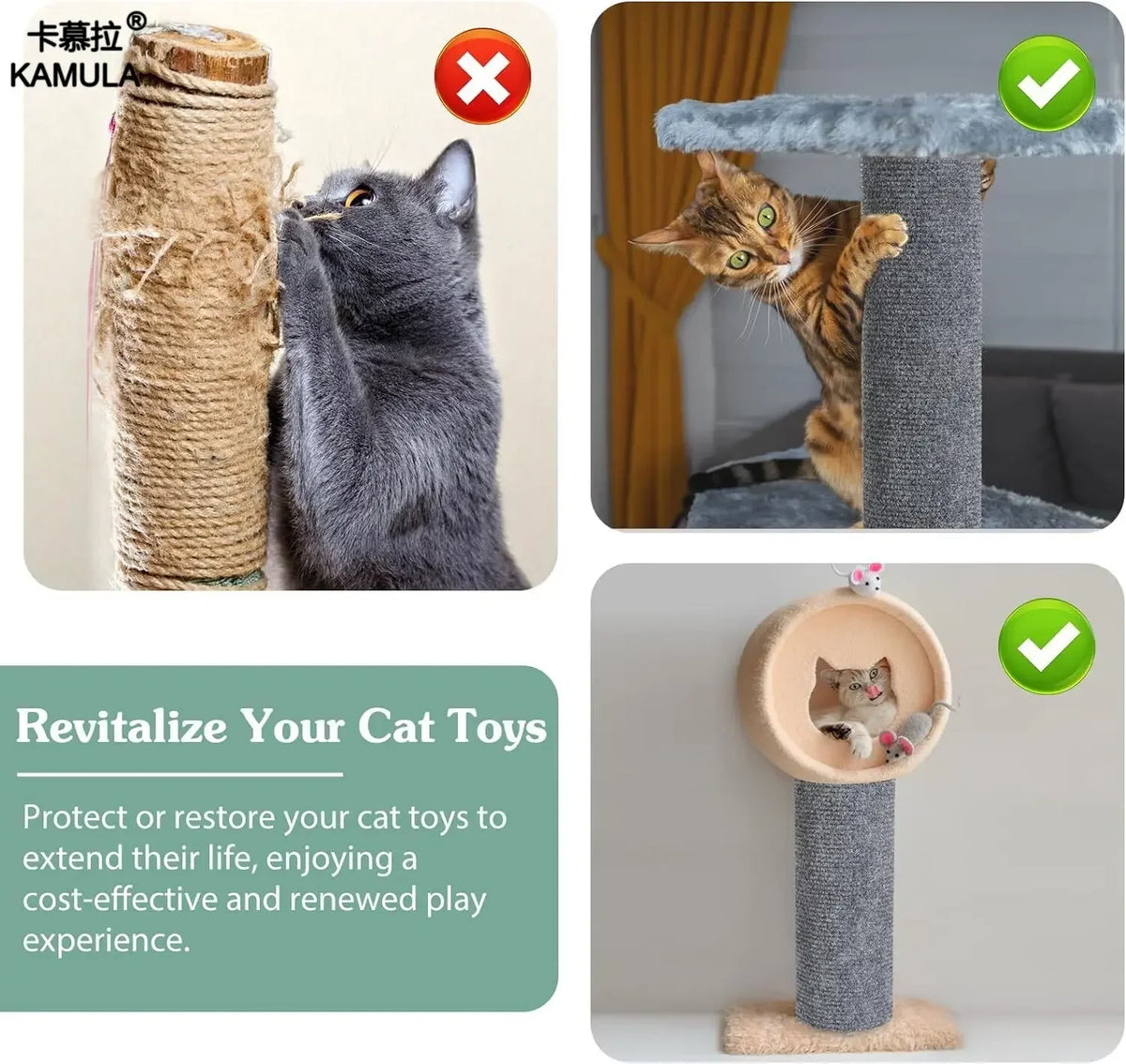 Alfombrilla rascadora adhesiva para gatos RumboPata