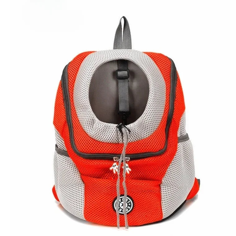 Mochila frontal reflectante para mascotas RumboPata