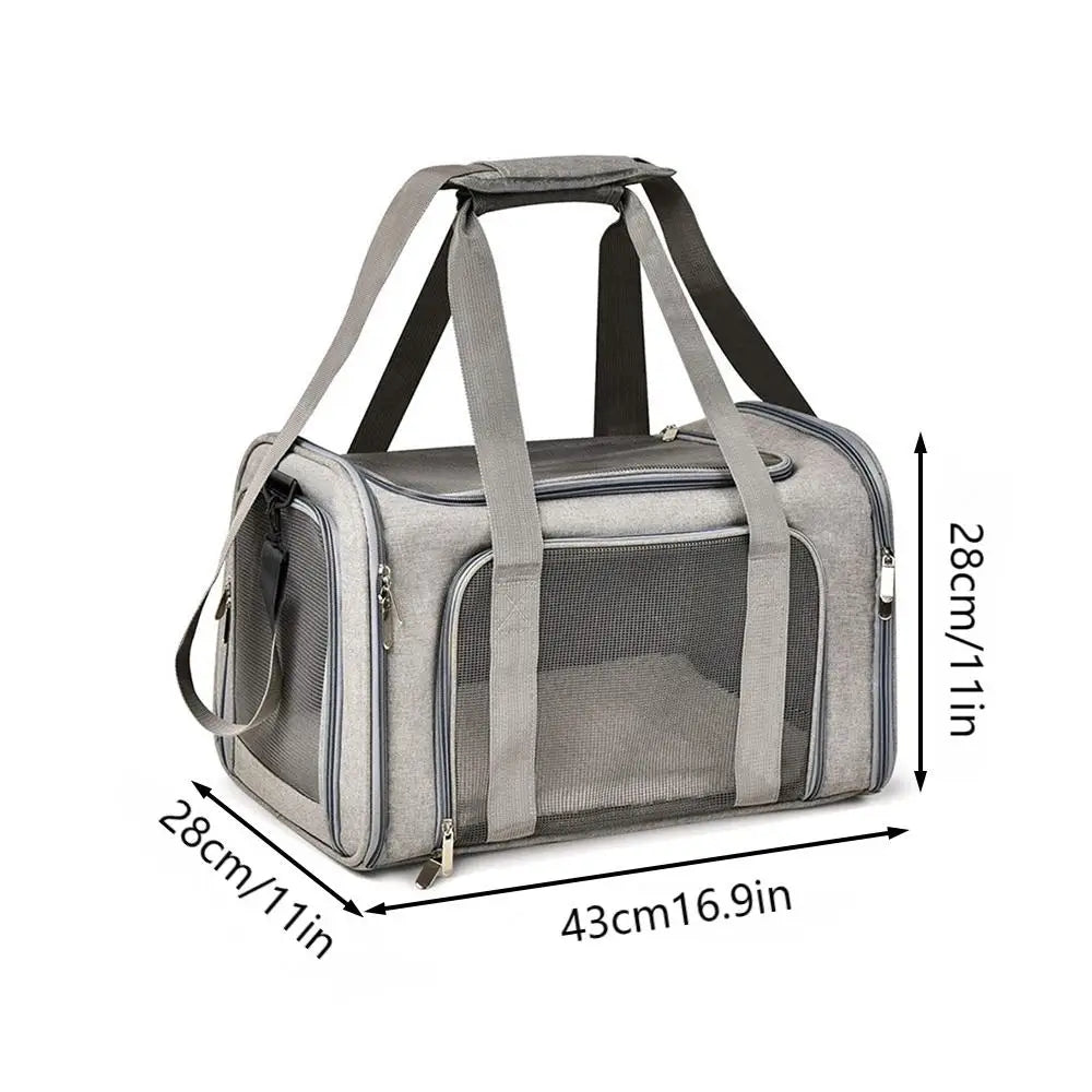 Transportín plegable para perro y gato RumboPata