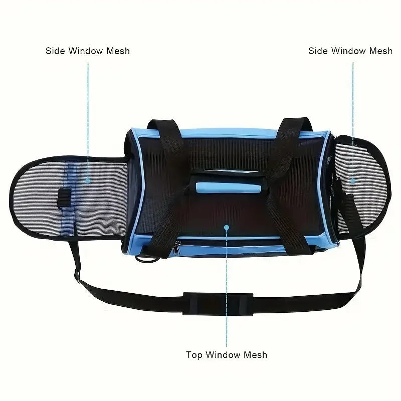 Transportín ventilado de viaje RumboPata
