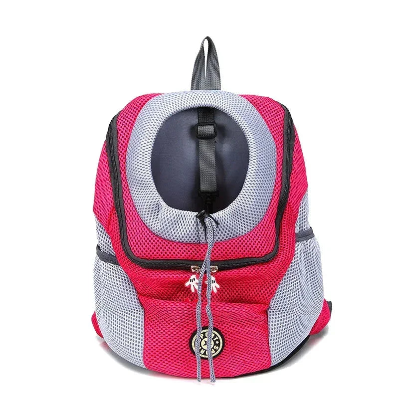 Mochila frontal reflectante para mascotas RumboPata