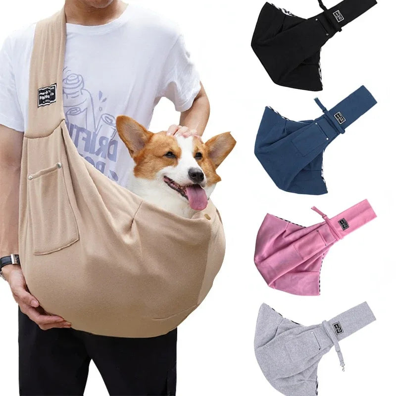 Bolsa bandolera para mascota RumboPata