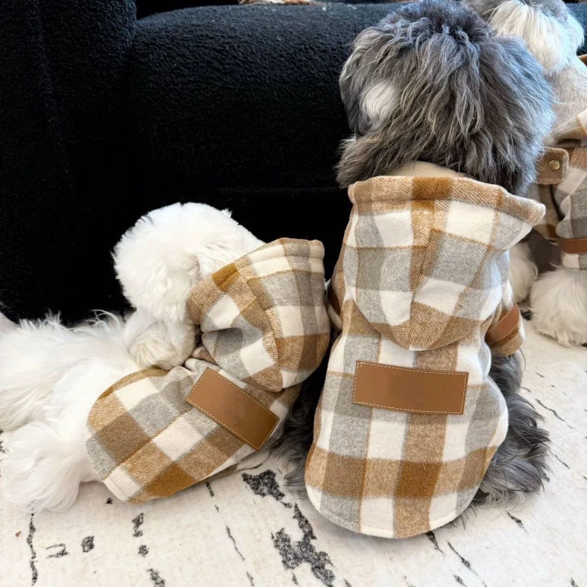 Abrigo con capucha para perro RumboPata