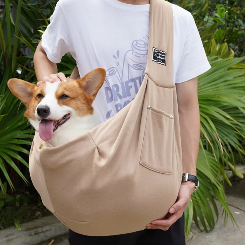 Bolsa bandolera para mascota RumboPata