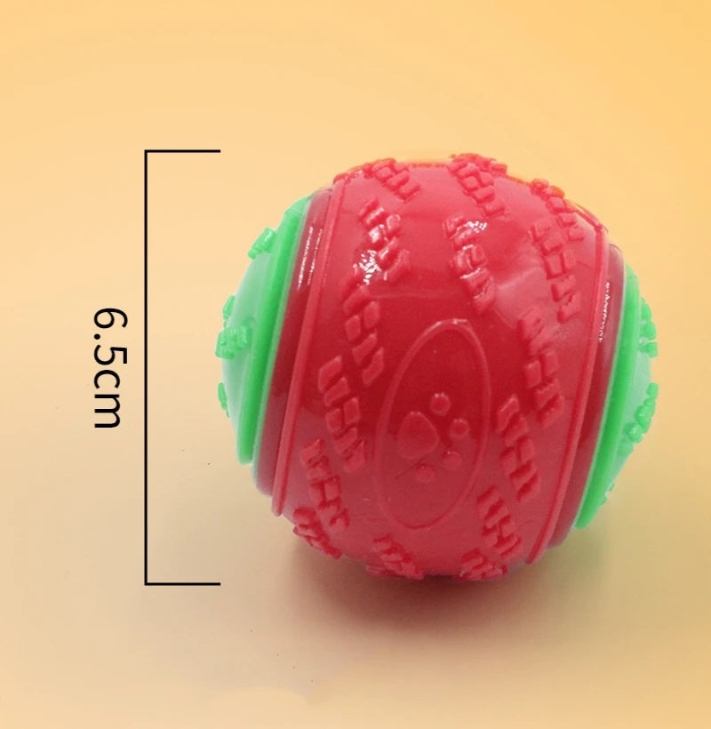 Pelota chirriante de TPR para perros RumboPata