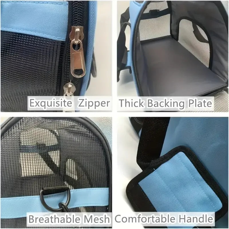 Transportín ventilado de viaje RumboPata