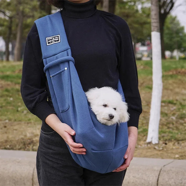 Bolsa bandolera para mascota RumboPata