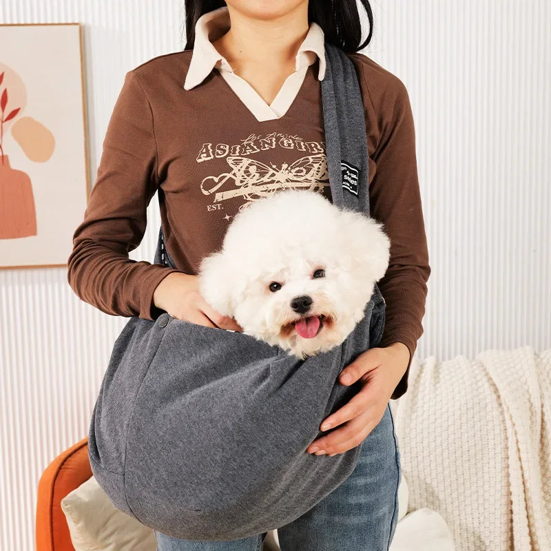 Bolsa bandolera para mascota RumboPata