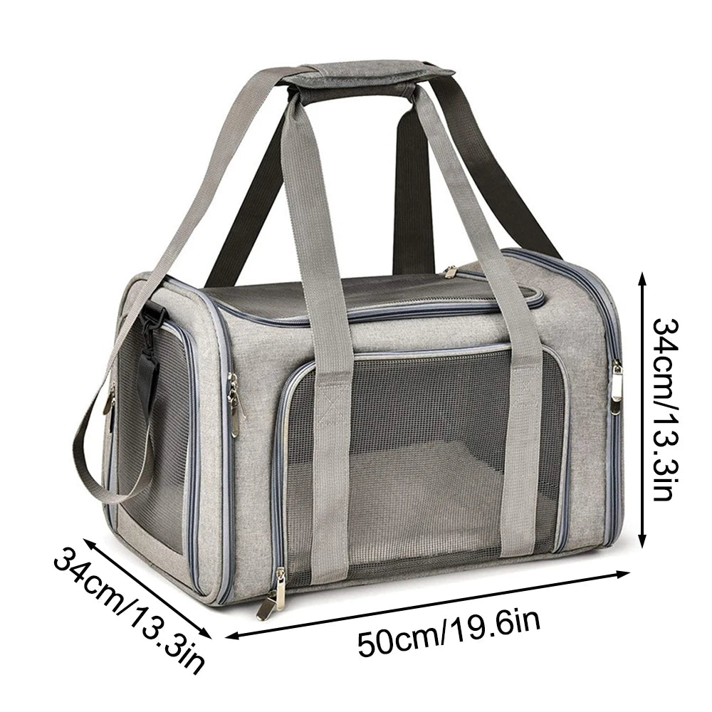 Transportín plegable para perro y gato RumboPata